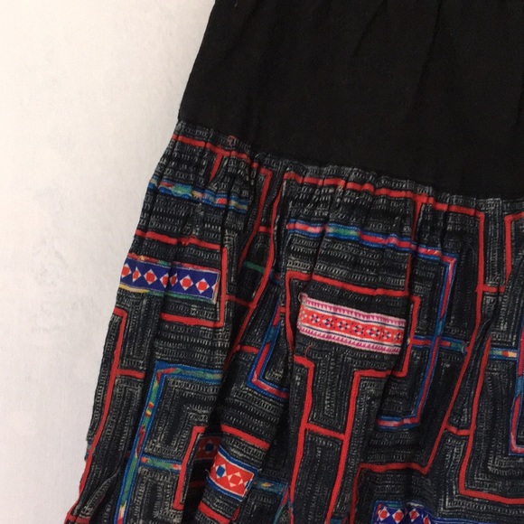 Colorful Embroidered Skirt - Picture 5 of 5